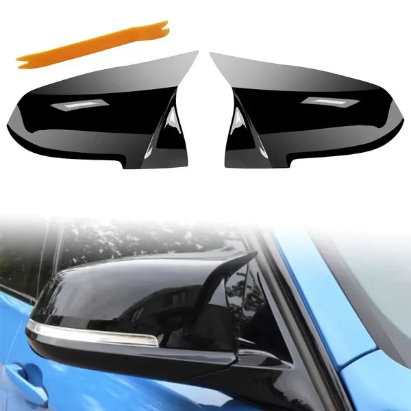 For 1 2 3 4 Serie Rear View Side Mirror Cover F20 F21 F22 F23 F30 F32 F36 X1 E84 F87 M2 Carbon fiber pattern