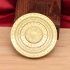 Brass Compass Metal Decompression Rotating Toy Tai Chi Bagua Fingertip Gyroscope indoor Leisure Decompression Artifact