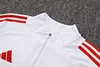 Joyfball 2025/2026 Bayern Munich Half-Pull Training Suit White Football Shirt 1:1 Thai Quality