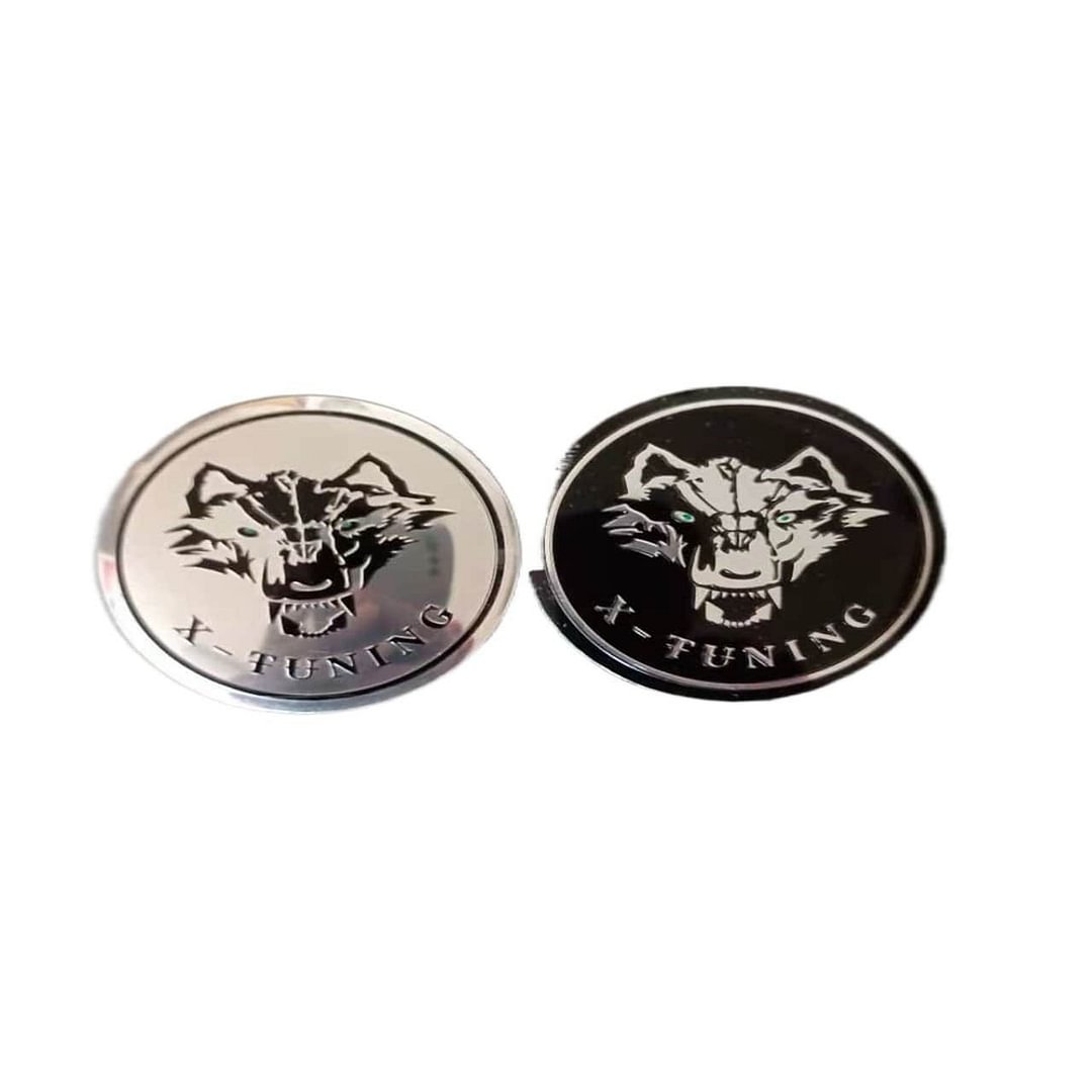 4pcs 56mm X tunning Car Wheel Center Hub Cap Badge Emblem Decal Stickers voiturehub dxncar