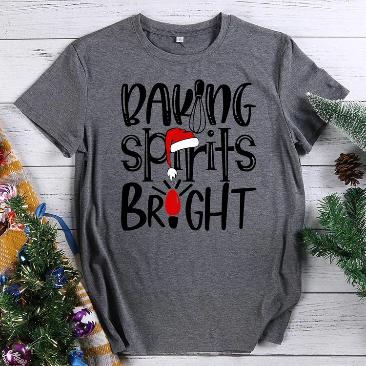 Baking Spirits Bright T-Shirt-613205-Annaletters