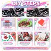 Special Shape Rhinestone Diamond Painting Kit(Silver Hat Butterfly Girl)