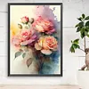 Watercolor Roses-Paint By Numbers Acrylic Painting 30*40CM(Watercolor)