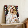 Framed Diamond Painting - Special Shaped - Our Lady (30x40cm)