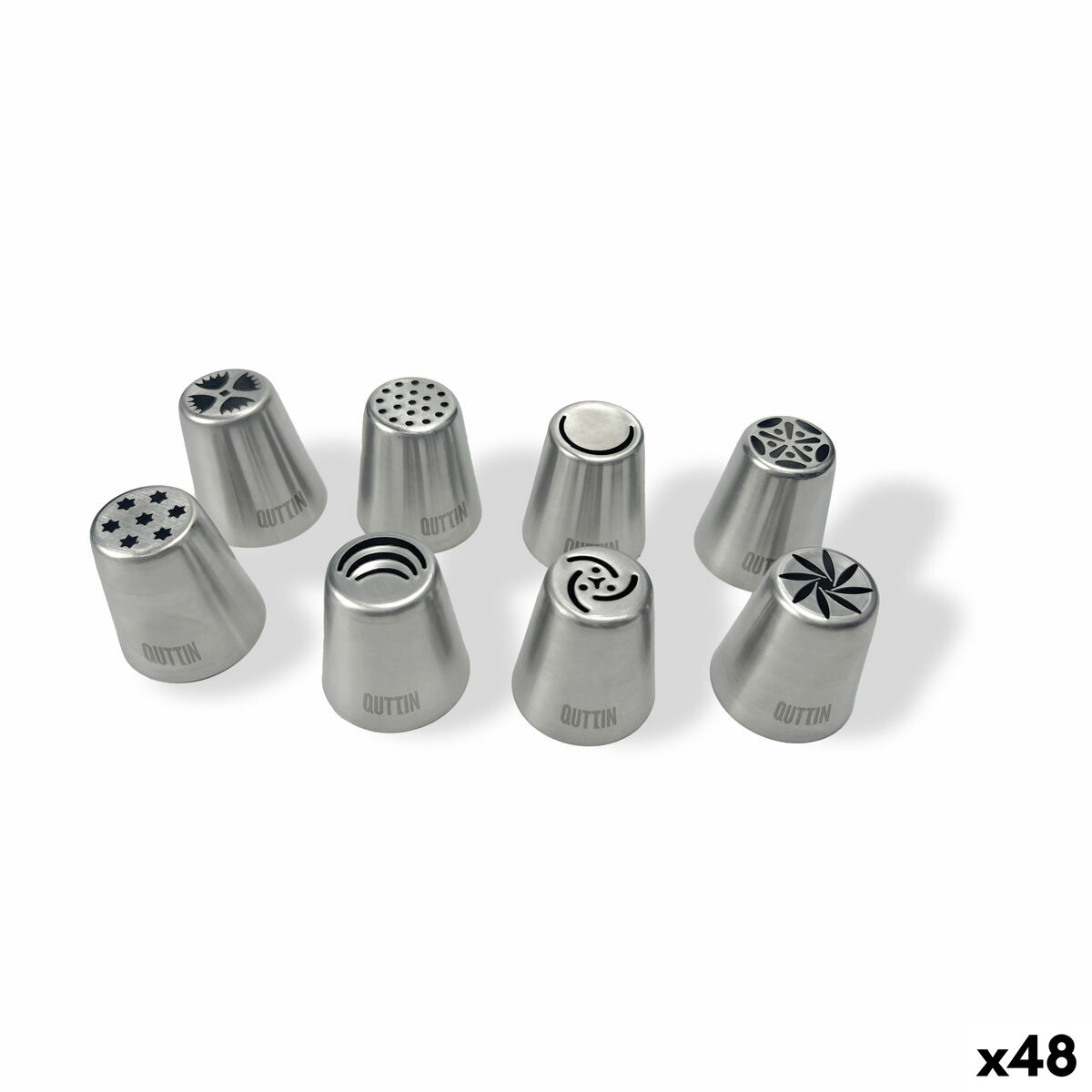 Nozzles for pastry bags Quttin XL 48 Units