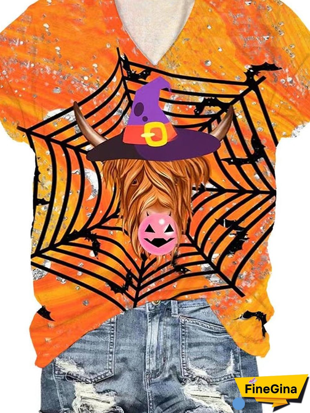 Women's Casual Printed Short Sleeve T-Shirt