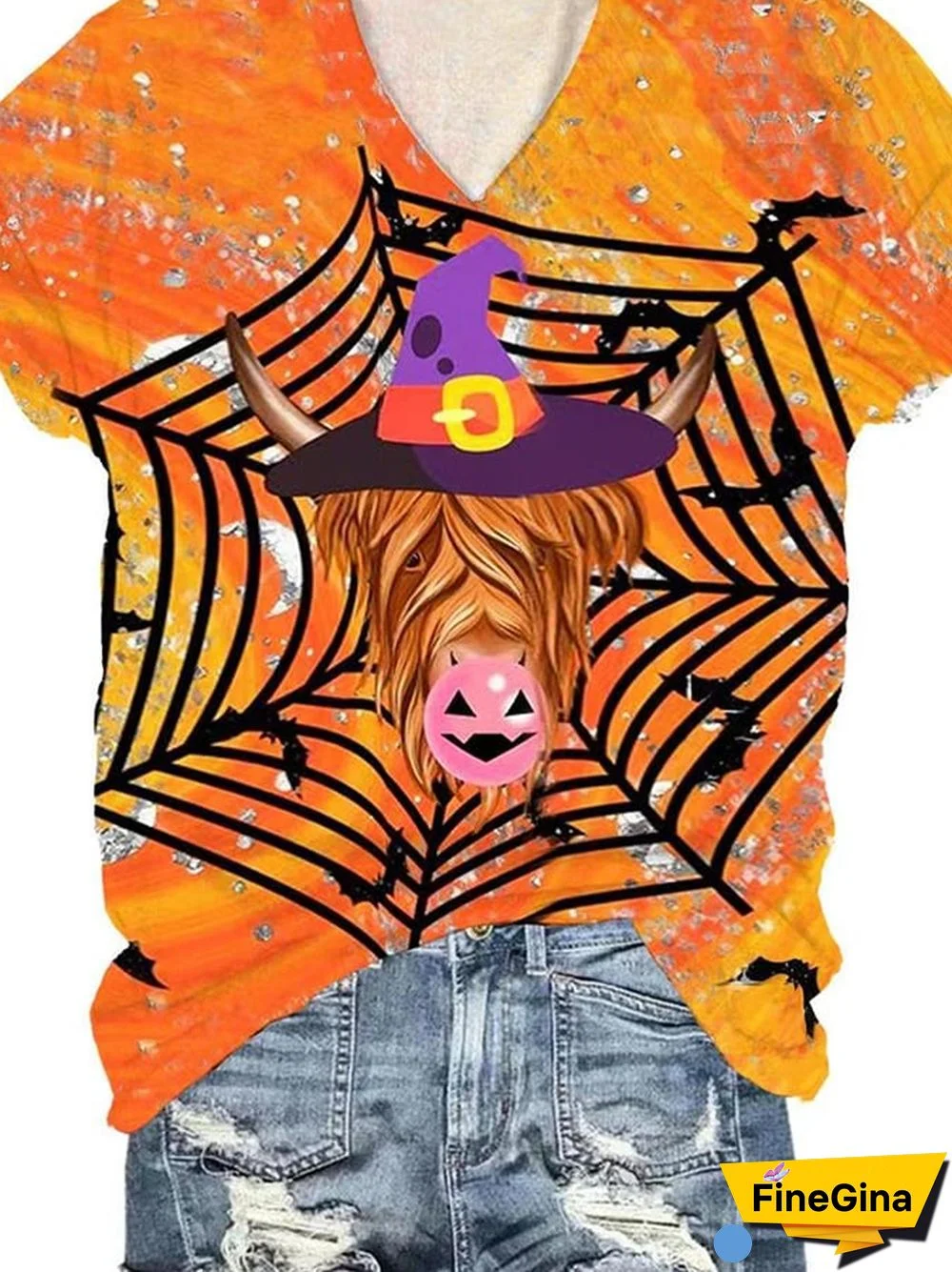 Women's Casual Printed Short Sleeve T-Shirt