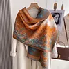 Colorful Animals Autumn Winter Shawl Scarf
