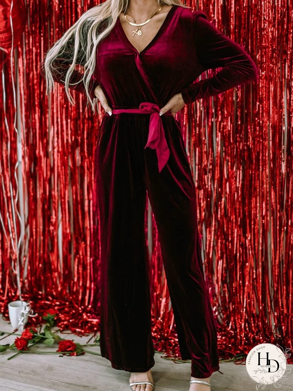 Velvet Jumpsuit for Women: Versatile and Chic