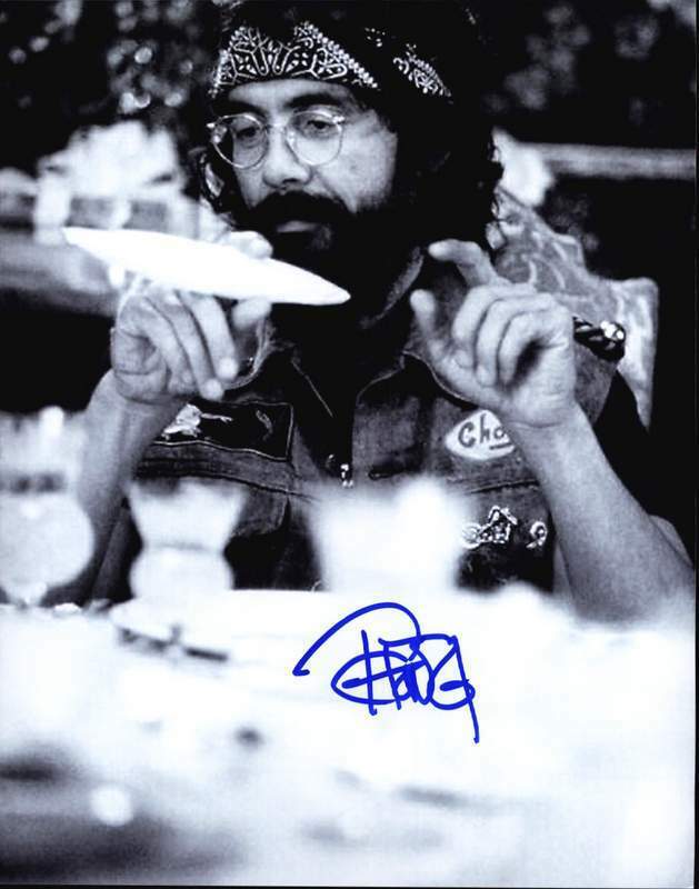 Tommy Chong authentic signed celebrity 8x10 Photo Poster painting W/Cert Autographed B0013