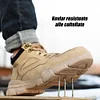 Gioiacombo&trade; 2022 Scarpe da lavoro di sicurezza leggere e resistenti all'usura