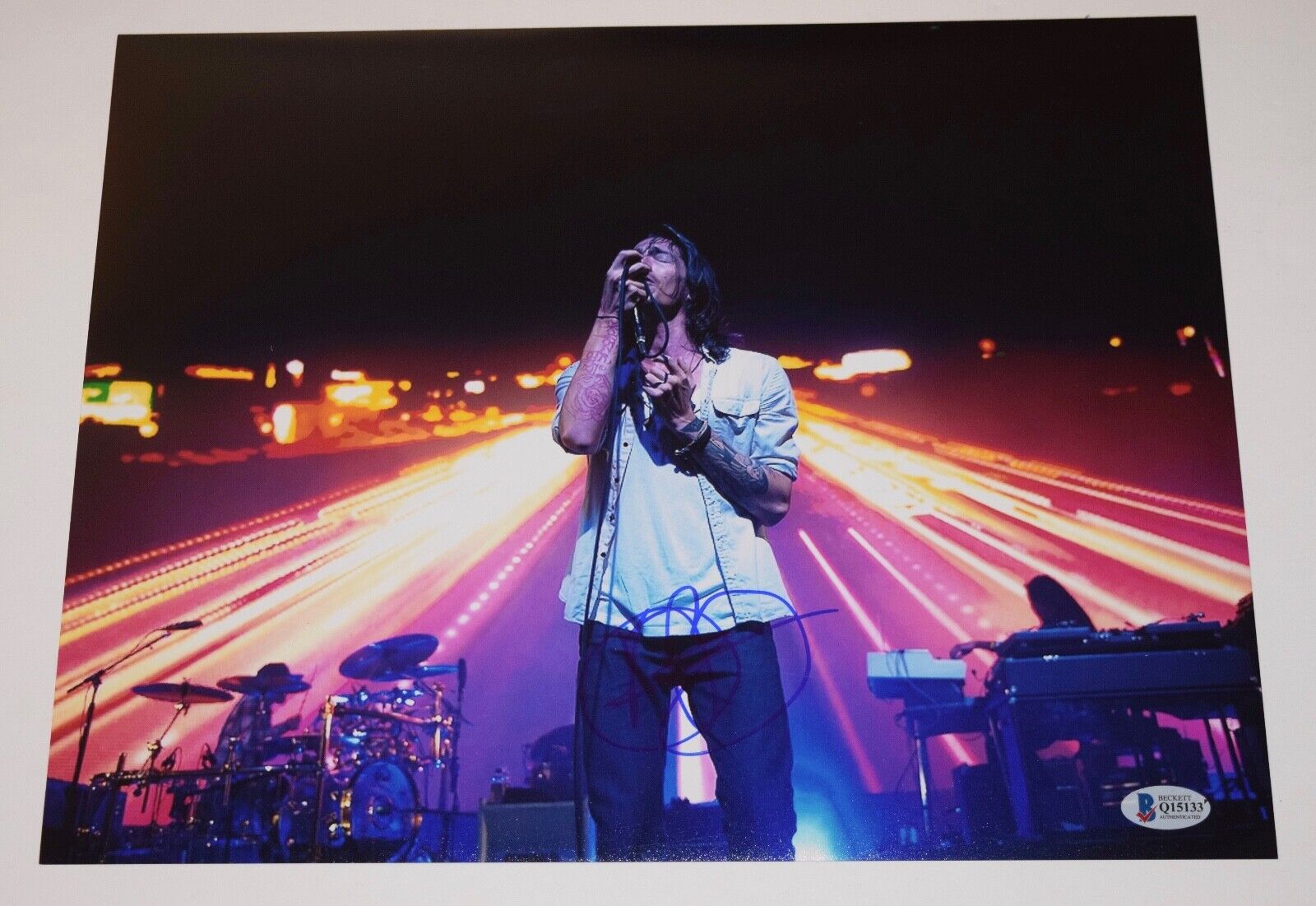 Brandon Boyd Signed Autographed 11x14 Photo Poster painting INCUBUS Beckett COA