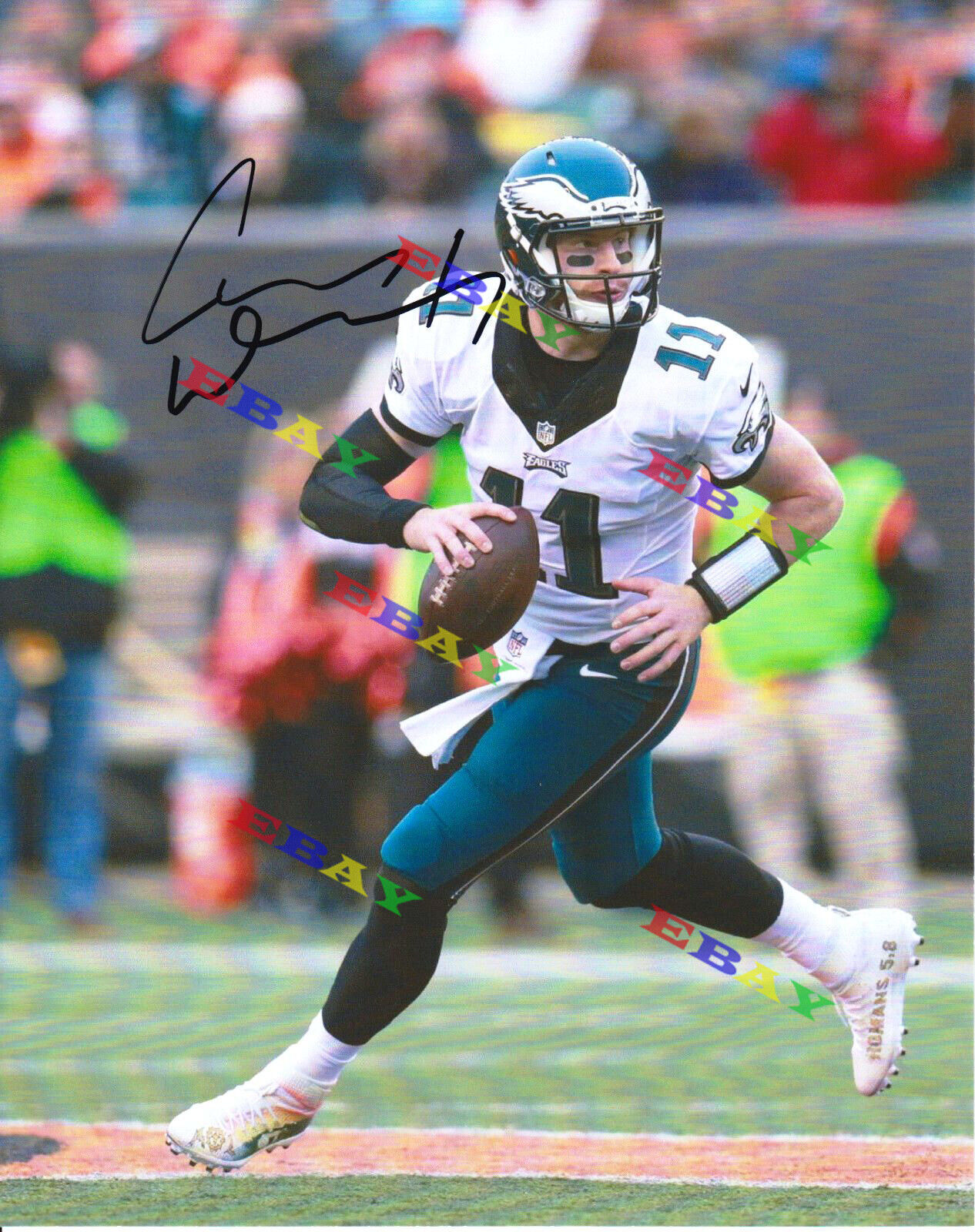 CARSON WENTZ Philadelphia Eagles Signed 8x10 autographed Photo Poster painting Reprint