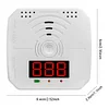Digital Carbon Monoxide Alarm Detector Battery Powered CO Leak Detector