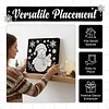 (25x25cm)DIY Snowman Framed Handmade Pearl Painting Art Craft Kit Living Home Decor