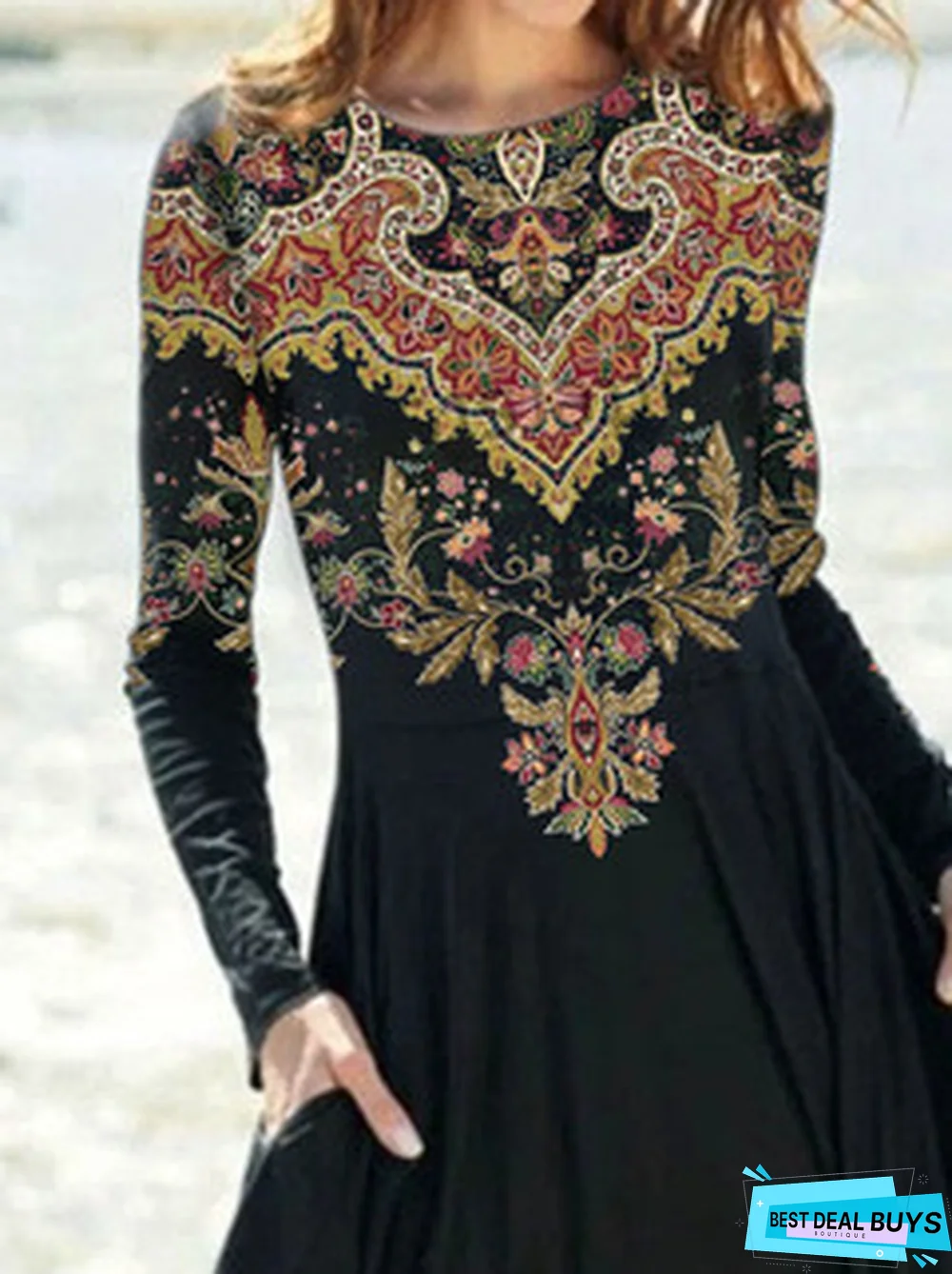 Ethnic Regular Fit Casual Dress