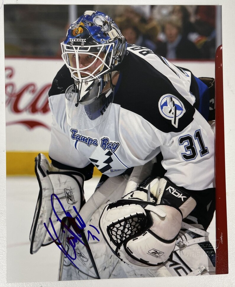 Karri Ramo Signed Autographed Glossy 8x10 Photo Poster painting Tampa Bay Lightning - COA Matching Holograms