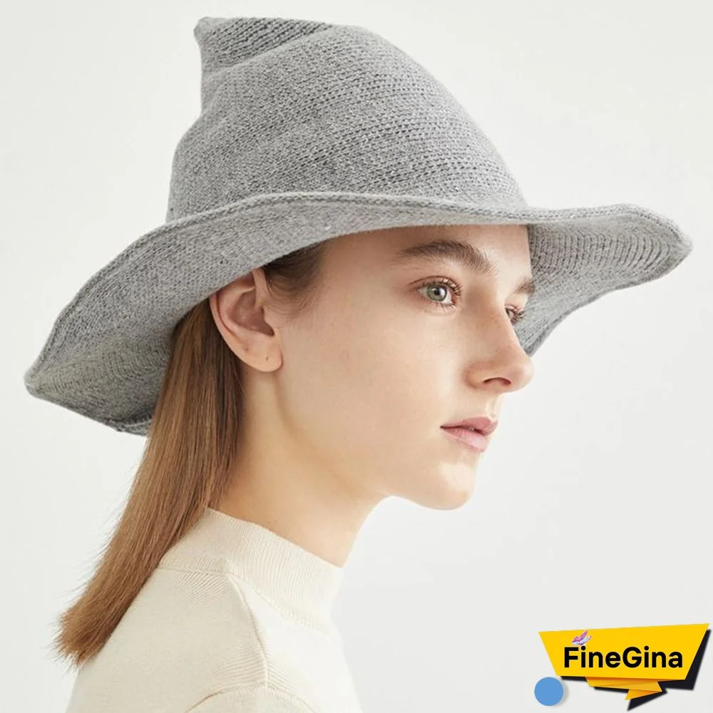 The Modern Witches Hat For Halloween Cosplay Costume And Daily Use