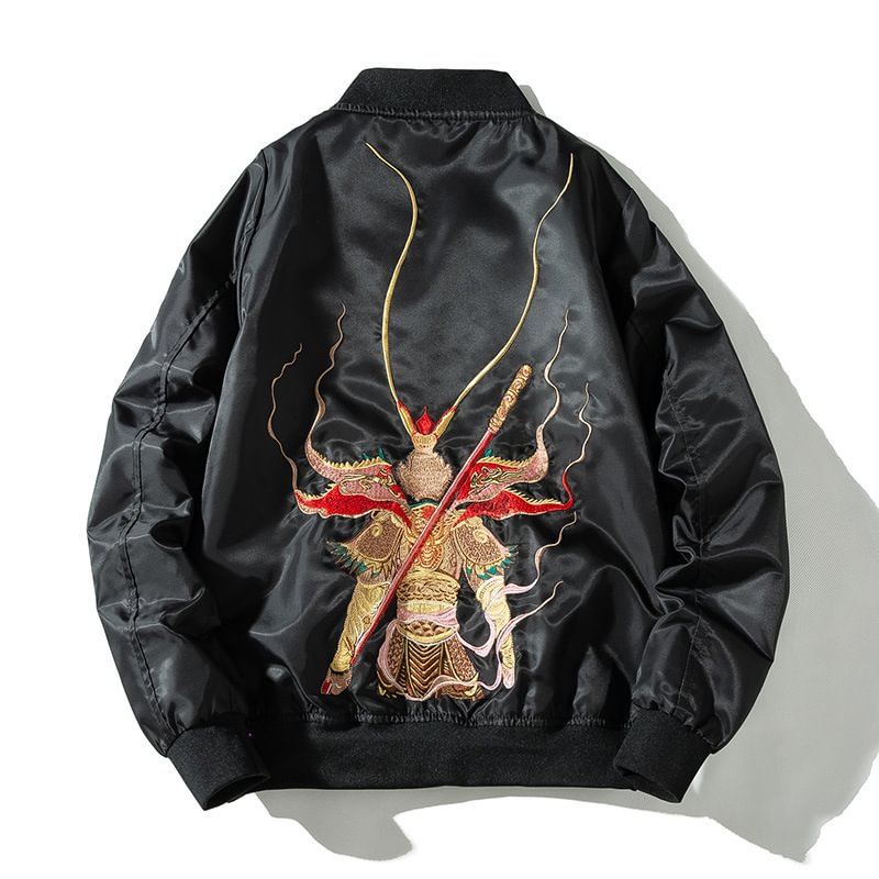 chinese style bomber jacket