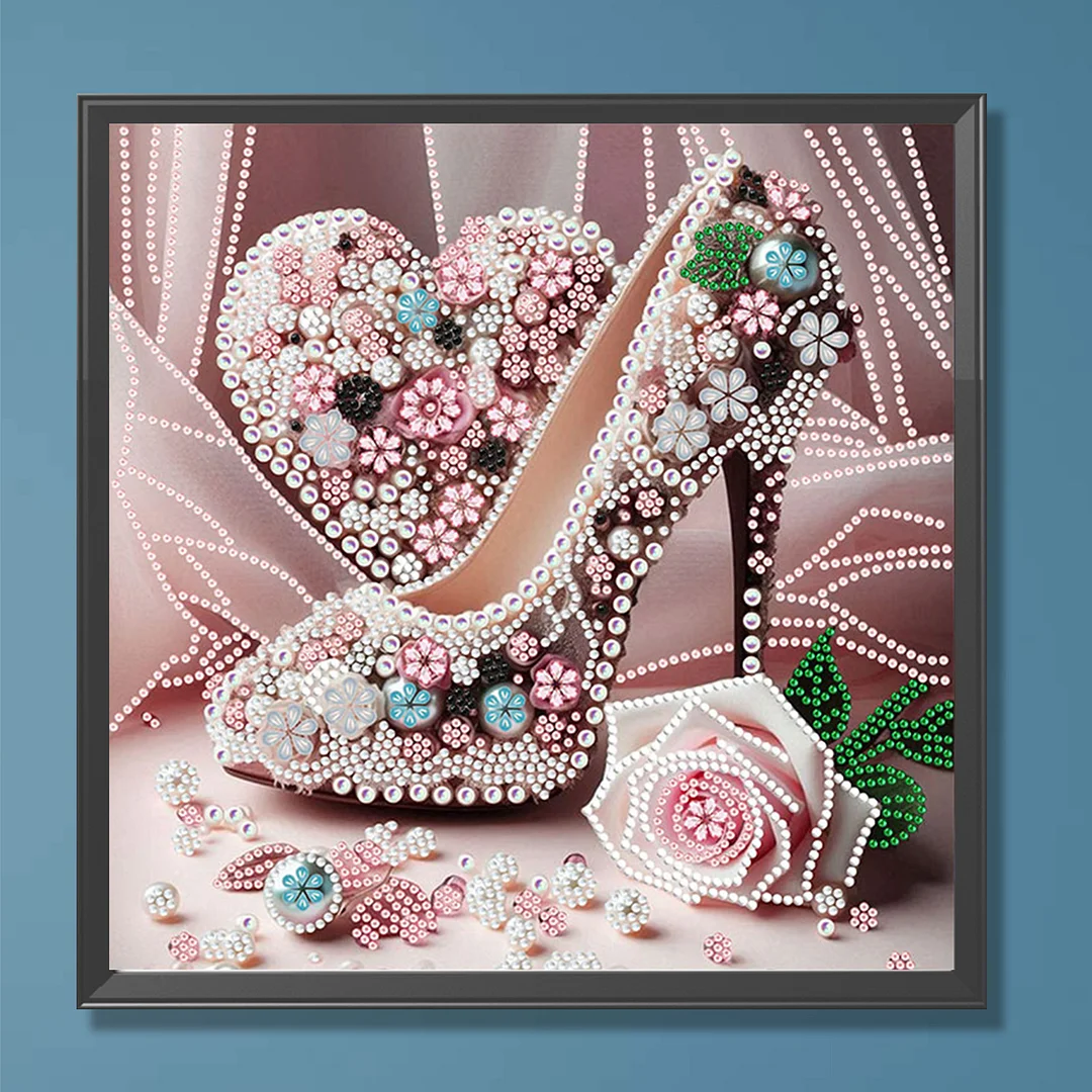 Dream High Heel - Diamond Painting - Partial Special Shaped Drill(Canvas|30*30cm)
