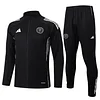 25/26 Inter Miami Black long zipper  Training Jacket Set