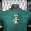 Joyfball 2025 Player Version Mexico National Trophy Edition Green Football Shirt 1:1 Thai Quality（The player version jersey is a bit tight, please pay attention to the size selection）