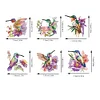 6Pcs Diamond Painting Hooks Hummingbird Diamond Art Craft Wall Hooks for Decor