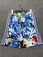 2026/2027 Manchester United x Stone Roses Shorts Blue 1:1 Thai Quality
