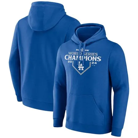 Men's Los Angeles Dodgers 2024 World Series Champions Royal Hoodie DLGJ
