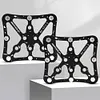 Aluminum Alloy Quick Release Bike Clipless Pedals Self-locking Pedal Adapter