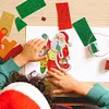 DIY Christmas Santa Claus  Diamond Painting Jewelry Wall Glass Sticker
