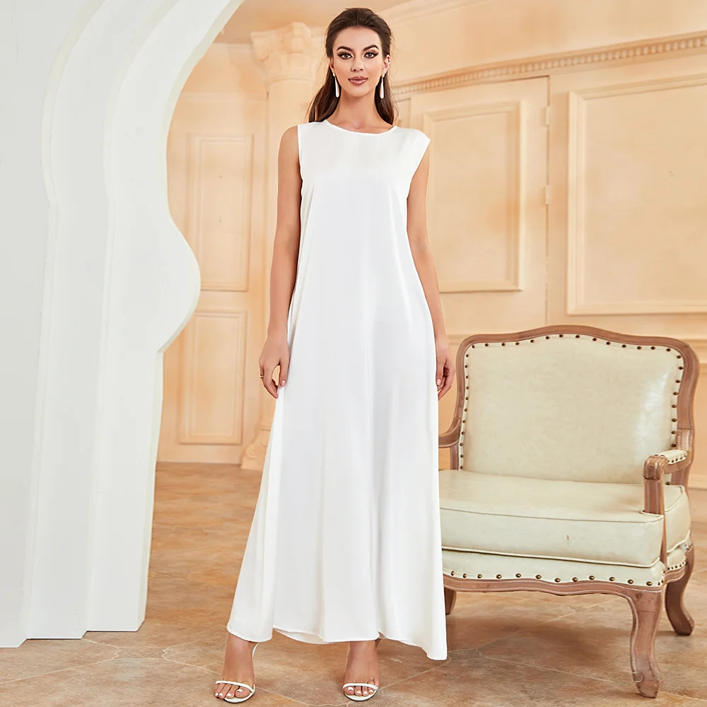 Rhinestone Pearl Long Sleeve Outwear Abaya
