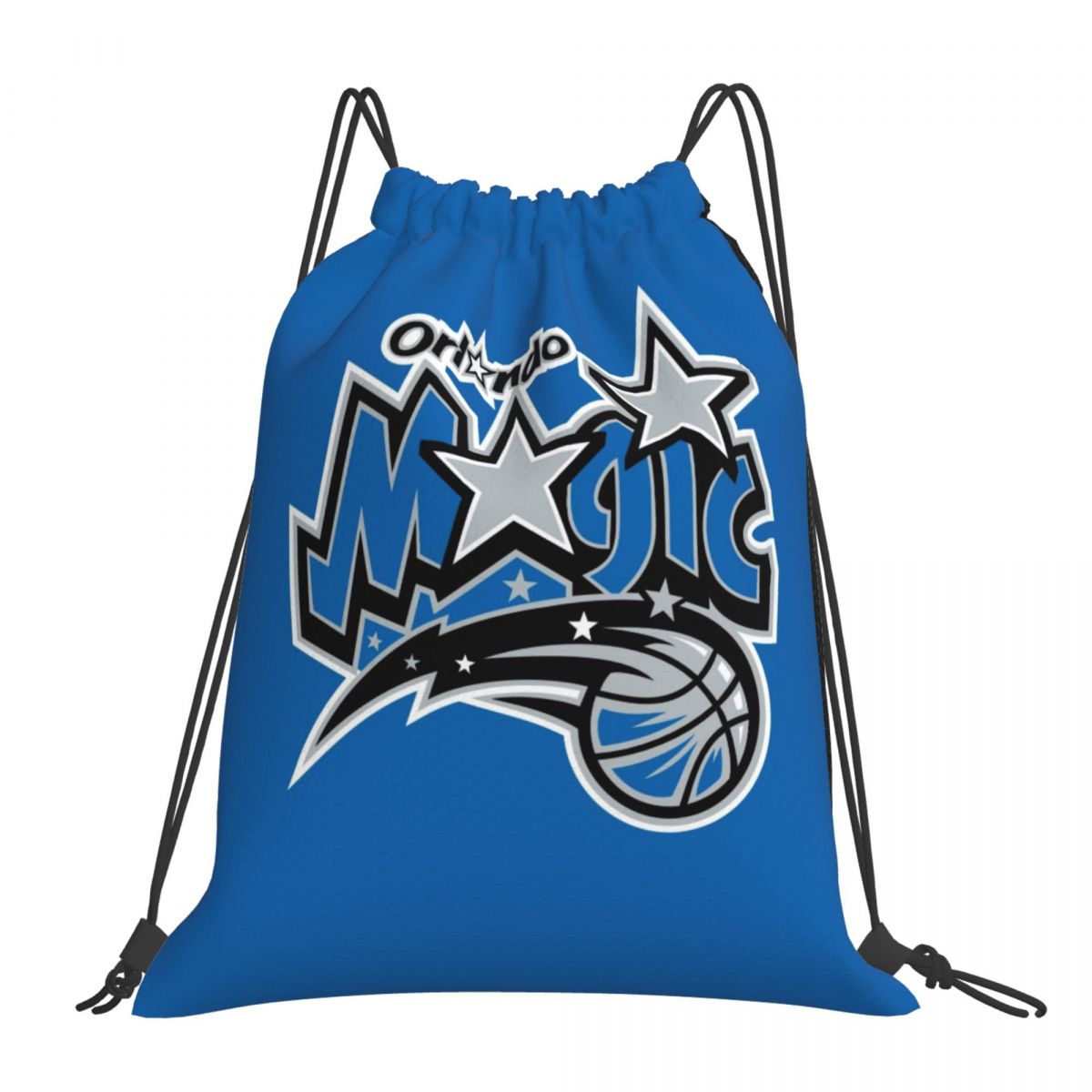 Orlando Magic Blue Drawstring Bags for School Gym