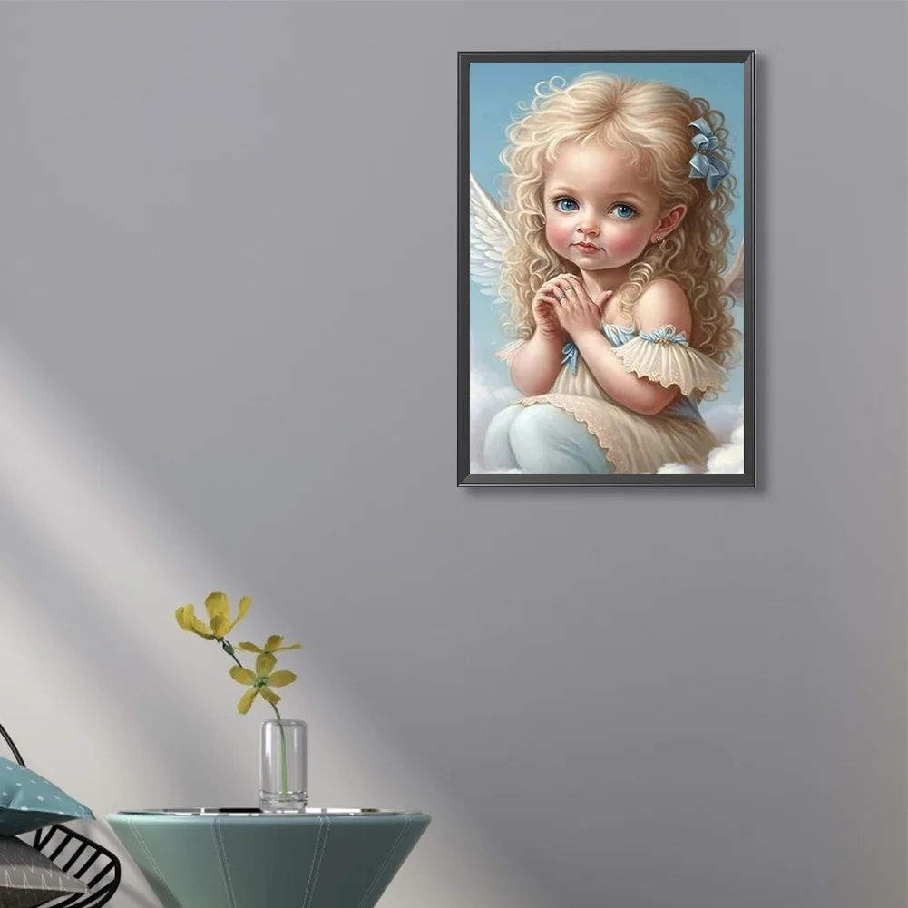 Full Square Diamond Painting 25*35cm - Angel Baby