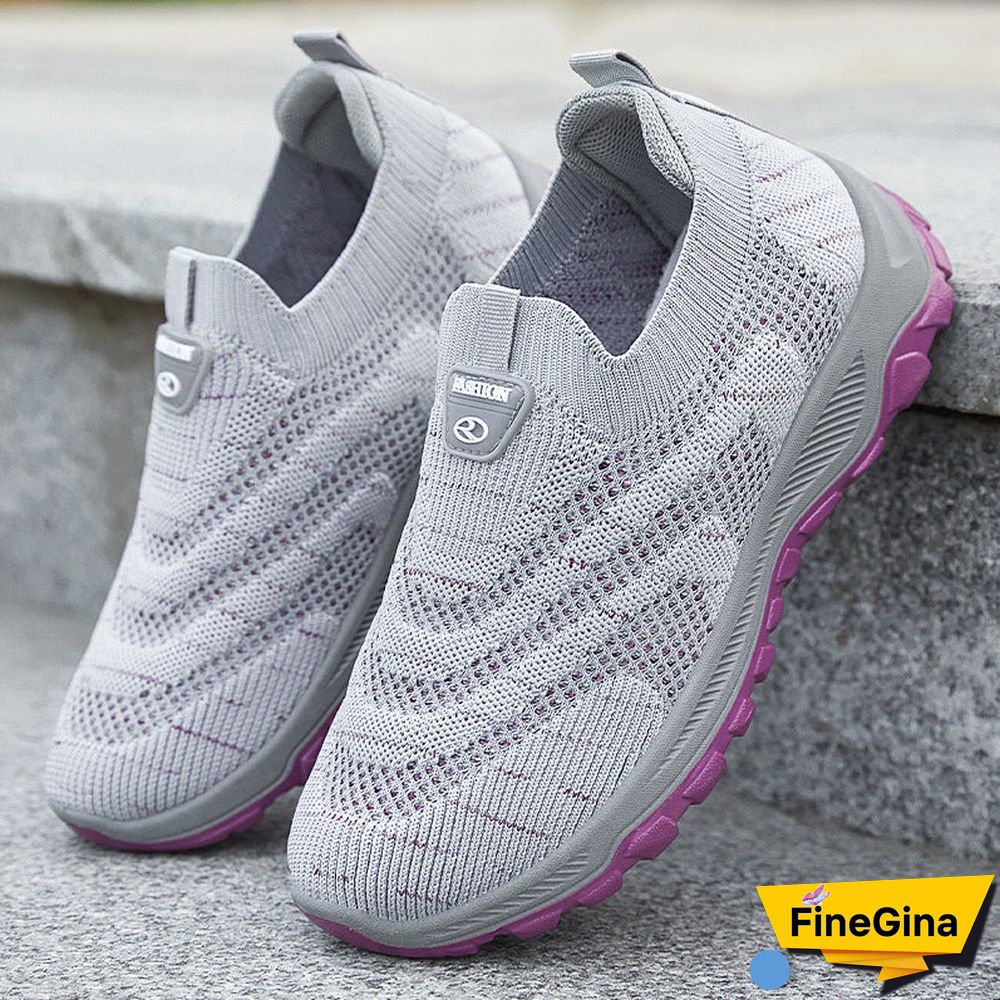 Women's Flyweave Breathable Lightweight Casual Fashion Sneakers