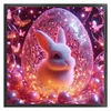 Eggs And Bunny-11CT Stamped Cross Stitch 40*40cm/15.75*15.75in