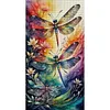 Dragonfly-14CT Stamped Cross Stitch 40*70cm(Big Size) tapestrymarket