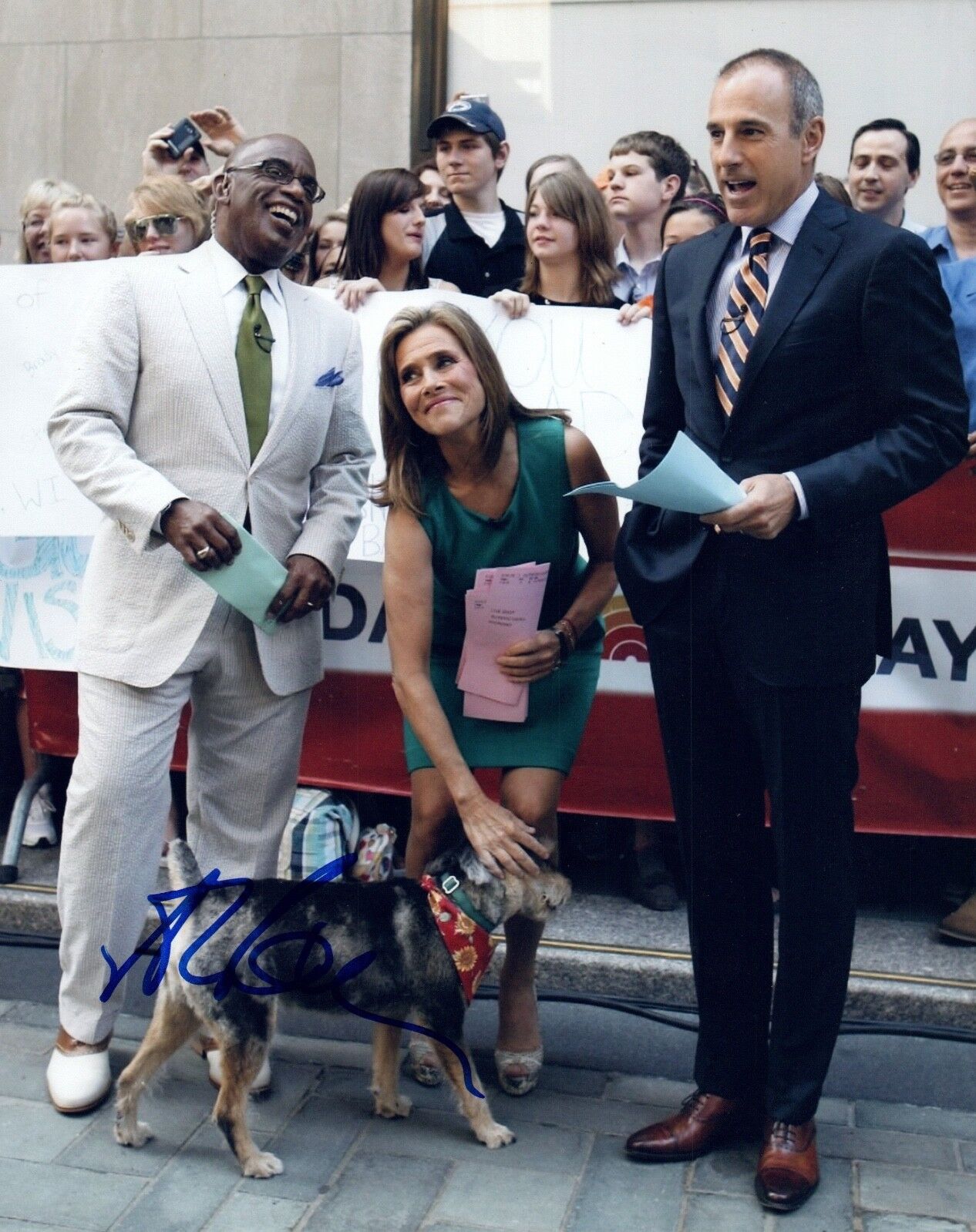 Al Roker Signed Autographed 8x10 Photo Poster painting The Today Show Weatherman COA VD