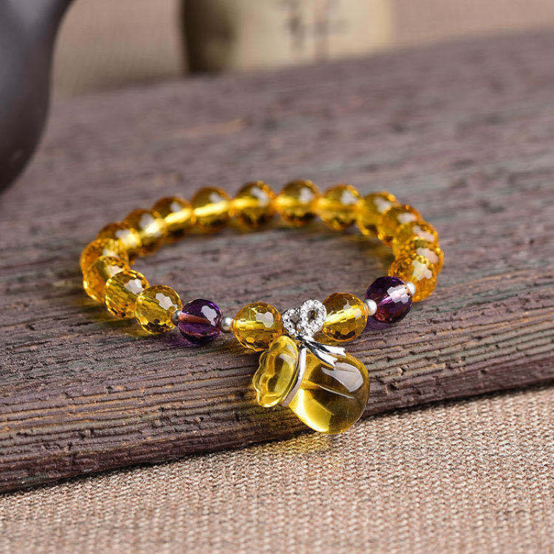 Lucky bag Citrine bracelet