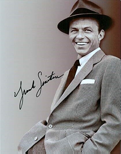 Frank Sinatra Autographed Signed 8x10 Photo Poster painting REPRINT