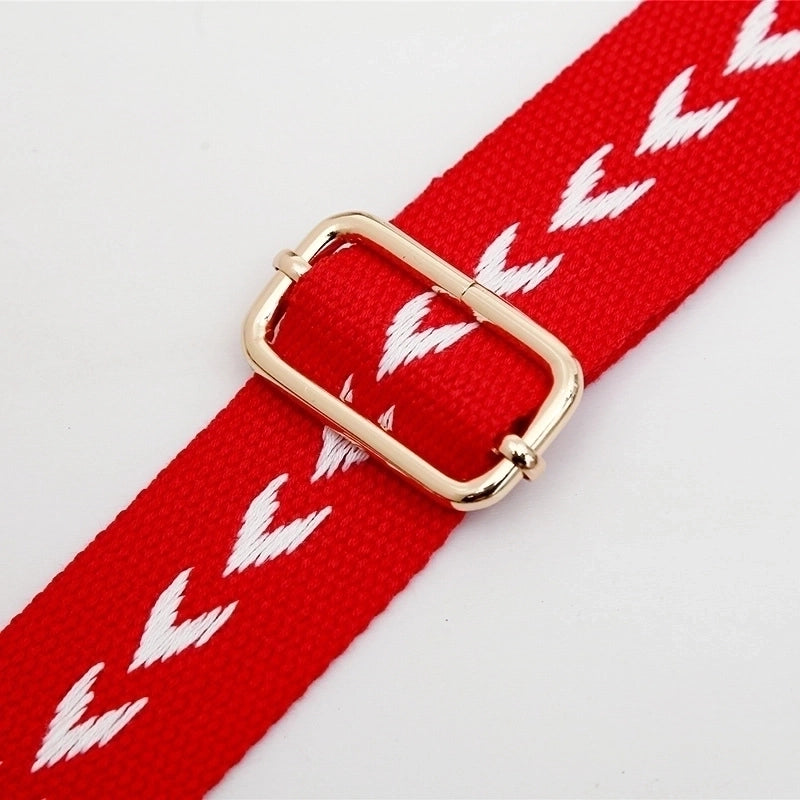 Cotton Thread Printing Bag Strap