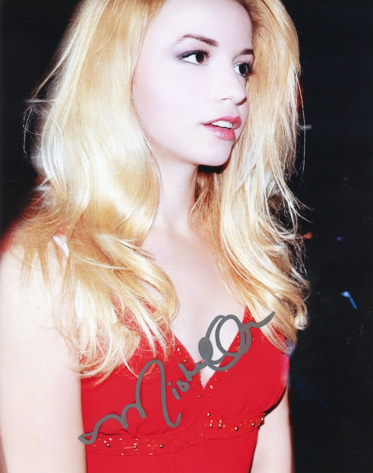 ~~ MASIELA LUSHA Authentic Hand-Signed SUPER SEXY BLONDE