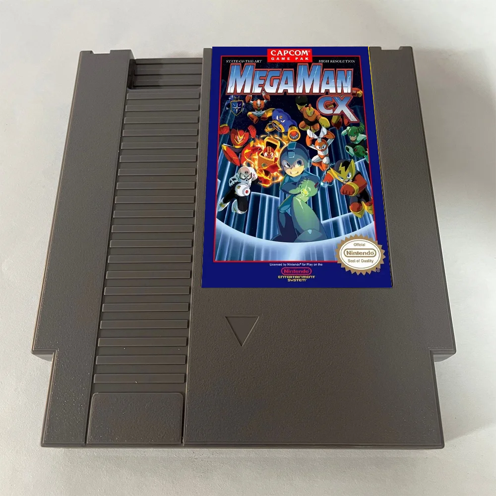 Megaman CX NES For Nintendo Entertainment System Console - 8 Bit Game Cartridge