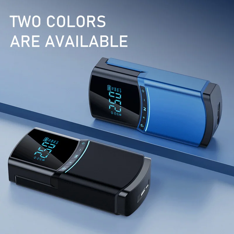 Vehicle emergency starting power supply air pump charger