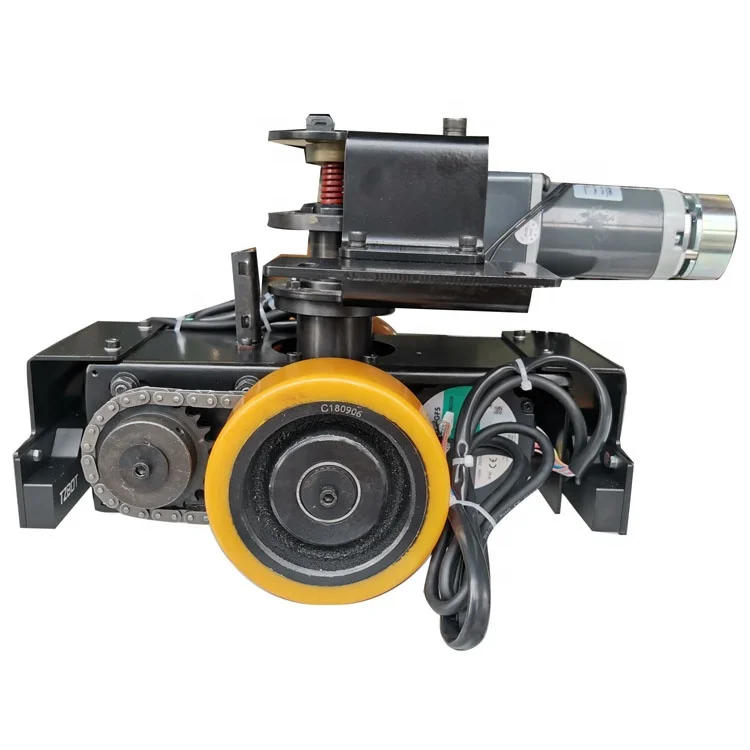 Servo 100w differential motor drive wheel with lifting RFID AGV component