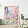 【Limited Stock Sale】Colorful Flowers-11CT Stamped Cross Stitch 40*50cm/15.75*19.69in tapestrymarket