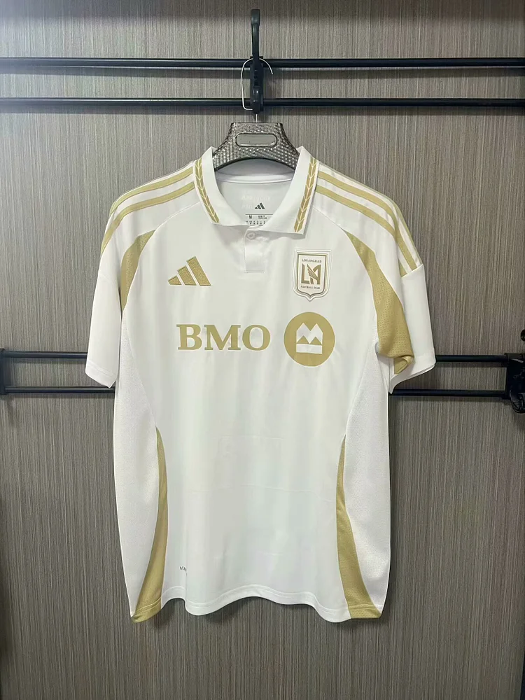 2025-26 Los Angeles Football Club Away White Shirt - Fan Edition