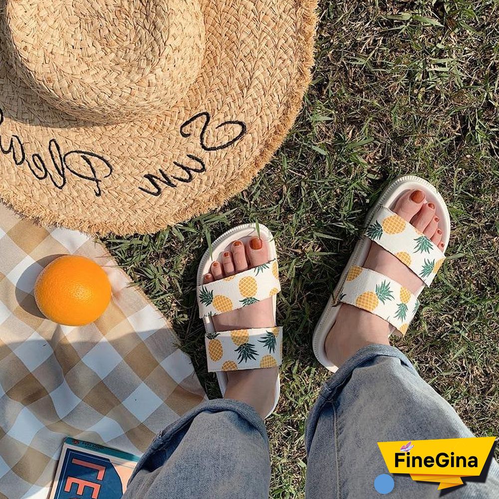 Women Beach Slippers Chic Style Girls Indoor Outside Slipper Summer Shoes Woman Fashion Slides Ladies Flip Flops Sandals