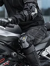 Motocross Knee Pads Adjustable Motorbike Knee Guard Anti-fall for Cycling Racing
