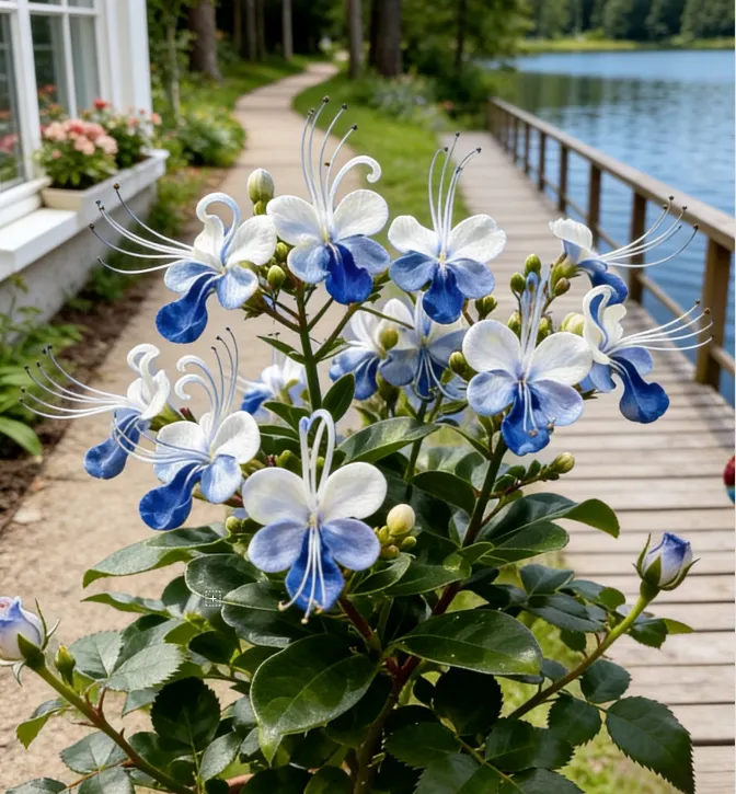 🌌 Blue Butterfly Flower Seeds – Bring the sky into your garden!